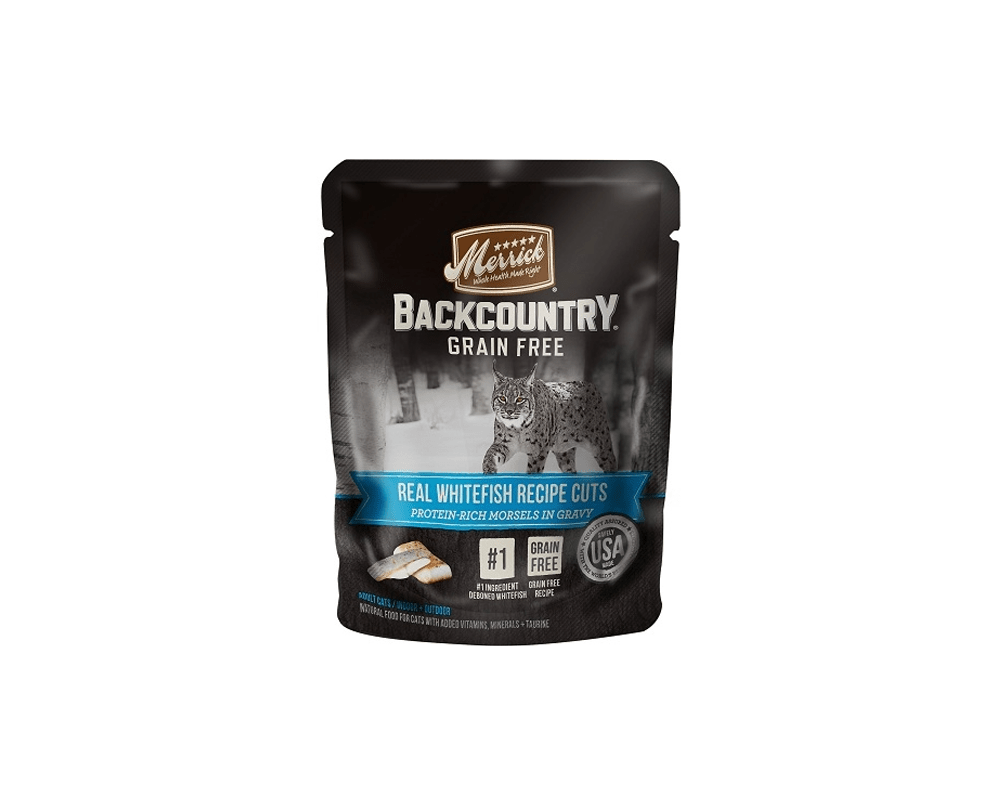 Backcountry Real Whitefish Recipe Cuts - Merrick