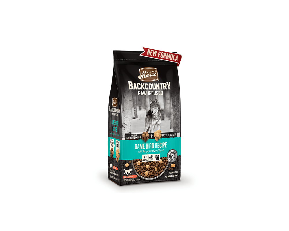 Backcountry Raw Infused Game Bird Recipe Dog Food - Merrick