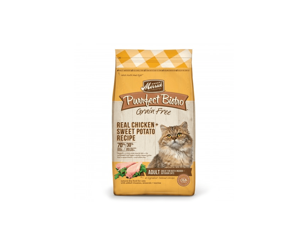 Purrfect Bistro Real Chicken + Sweet Potato Recipe - Merrick