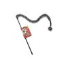 Ball Bell Tikkler Black Cat Wand Toy - Mikki - PetStore.ae