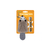 Catnip Crinkle Squirrel & Refill Cat Toy - Mikki - PetStore.ae