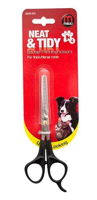 Double Thinning Pet Scissors - Mikki - PetStore.ae