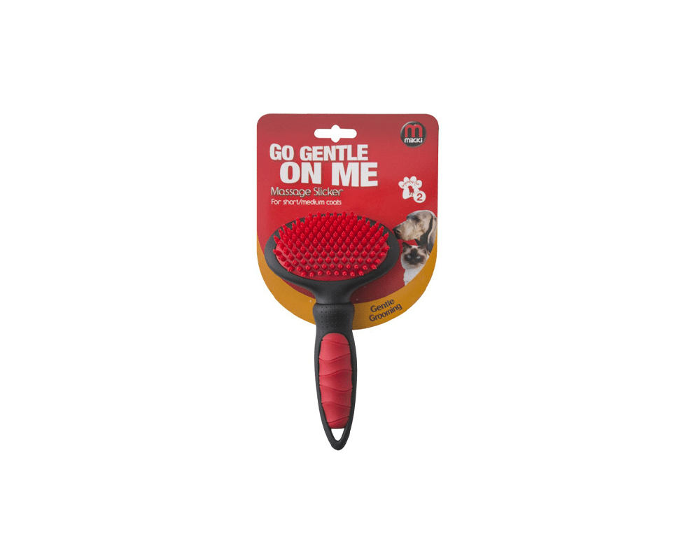 Massage Slicker Pet Brush - Mikki