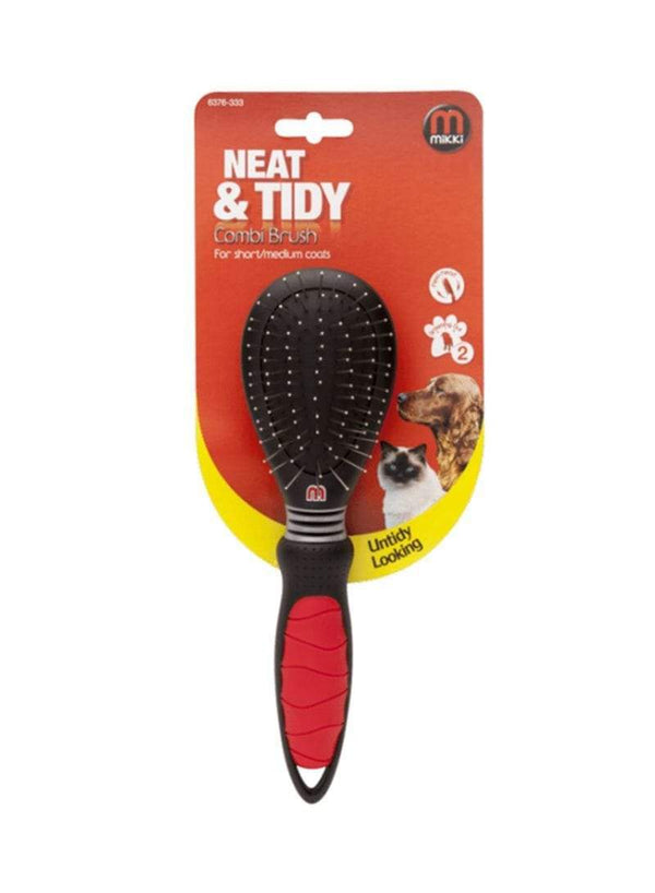 Pet Combi Brush - Mikki - PetStore.ae