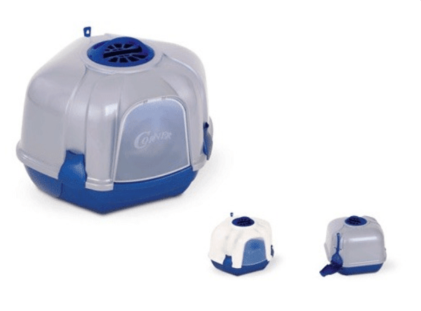 Corner Cat Litter Box - MPS2 - PetStore.ae