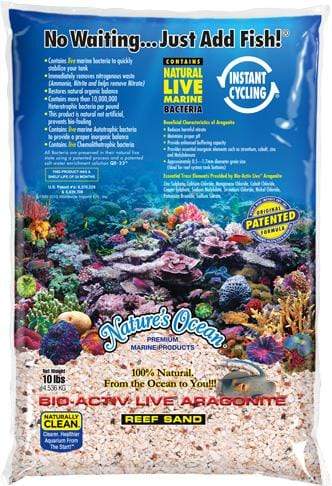 Bio-Activ Live Aragonite Sand - Live Reef Substrate - Nature's Ocean - PetStore.ae
