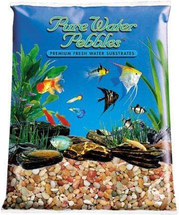Pure Water Pebbles - Cumberland River Gems Aquarium Gravel - Nature's Ocean - PetStore.ae