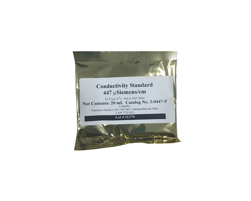 447 uS/cm Conductivity Calibration Solution - COND447