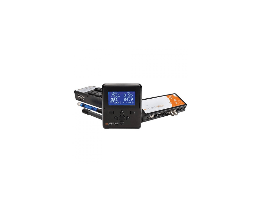 APEXSYSSHK - Classic Apex System with Energybar 6 (Schuko Plug), Base Unit, Apex Display, Temperature Probe, standard pH Probe - Neptune Systems