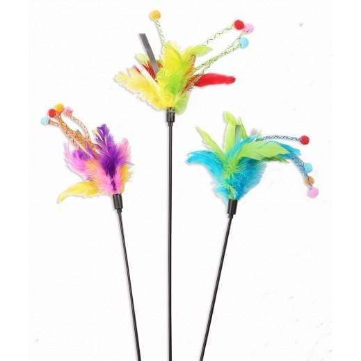 Pawise - Feather Wand 50Cm - PetStore.ae