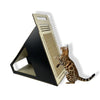 Creative Planet Pets - Pyramid Cat House with Scratcher "CARA" - PetStore.ae
