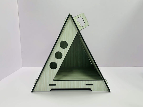 CATZONE Cat House Teepee Activity Playpen Bed - MAYO - PetStore.ae