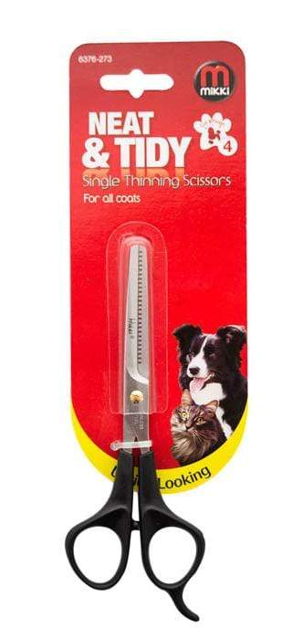 Single Thinning Pet Scissors - Mikki - PetStore.ae