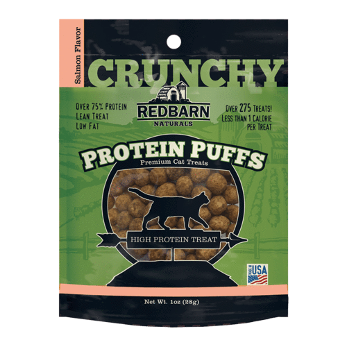 RedBarn -Protein Puffs Salmon for Cat 1oz