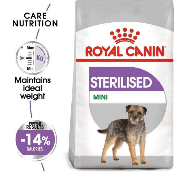Mini Sterilised Adult Dog Food - Royal Canin - PetStore.ae