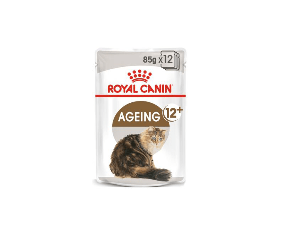 Ageing +12 Gravy Cat Food (Wet Food - Pouches) - Royal Canin