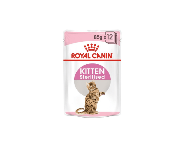 Feline Health Nutrition Kitten Sterilised Gravy (WET FOOD - Pouches) - Royal Canin