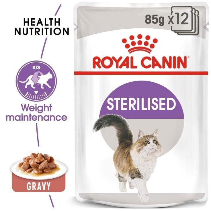 Feline Health Nutrition Sterilised (WET FOOD - Pouches) - Royal Canin