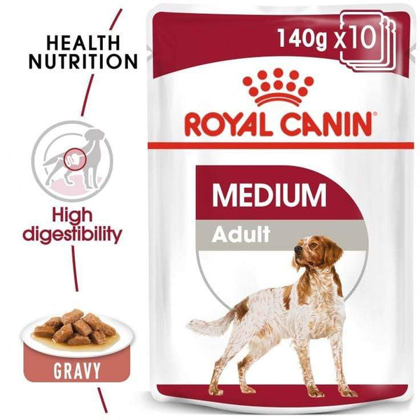 Medium Adult Wet Dog Food Pouch - Royal Canin - PetStore.ae