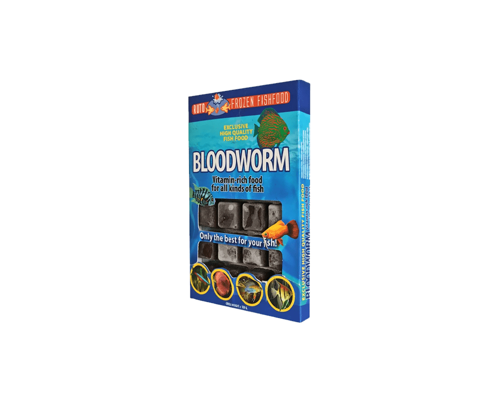 Frozen Bloodworm Blister - Fish Food - Ruto
