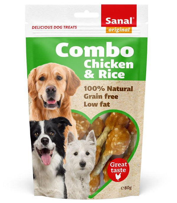 Sanal Dog Combo Chicken & Rice - PetStore.ae