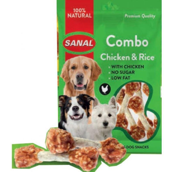 Sanal Dog Combo Chicken & Rice - PetStore.ae