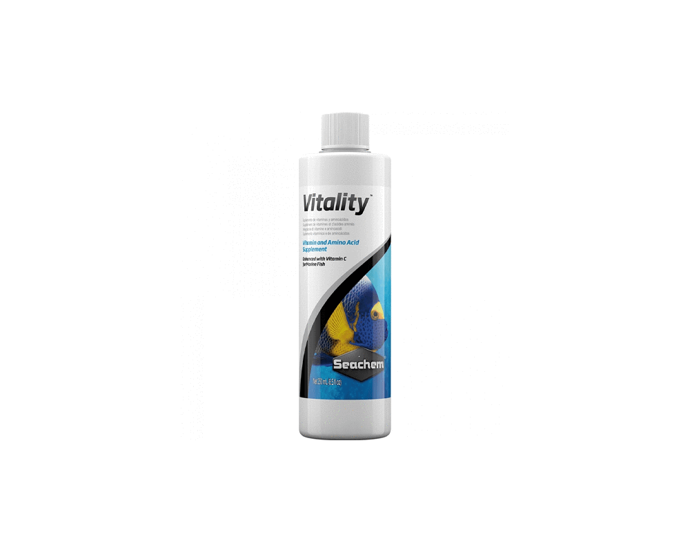 Vitality - Vitamin and Amino Acid Supplement For Fish - Seachem - PetStore.ae