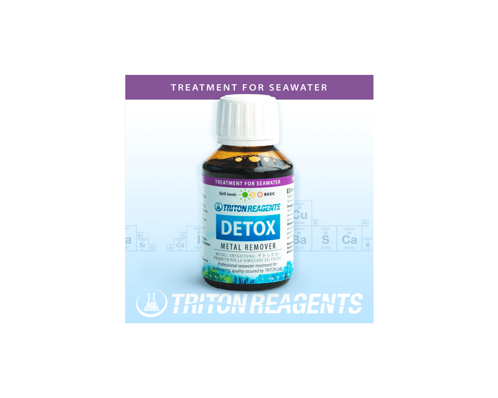 DETOX - Metal Remover Seawater Treatment - Triton - PetStore.ae