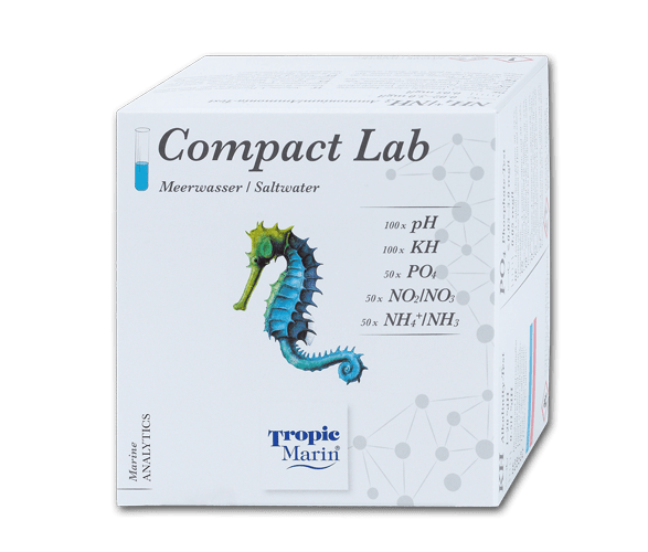 Tropic Marin - Compact Lab Saltwater Test - pH, KH, PO4, NO2, NO3, NH4 - PetStore.ae