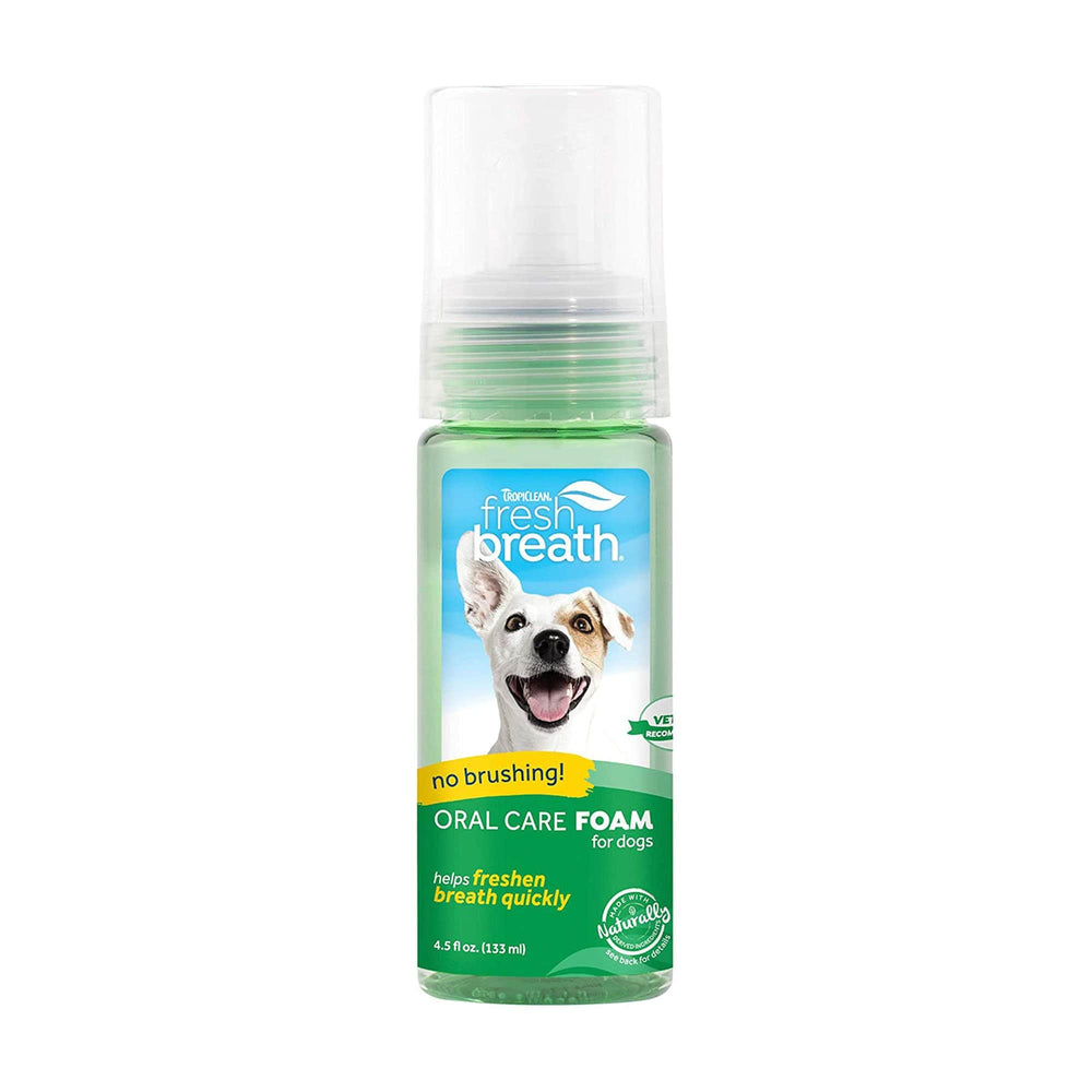 Tropiclean - Fresh Breath Pet Mint Foam Plaque Remover 4.5oz