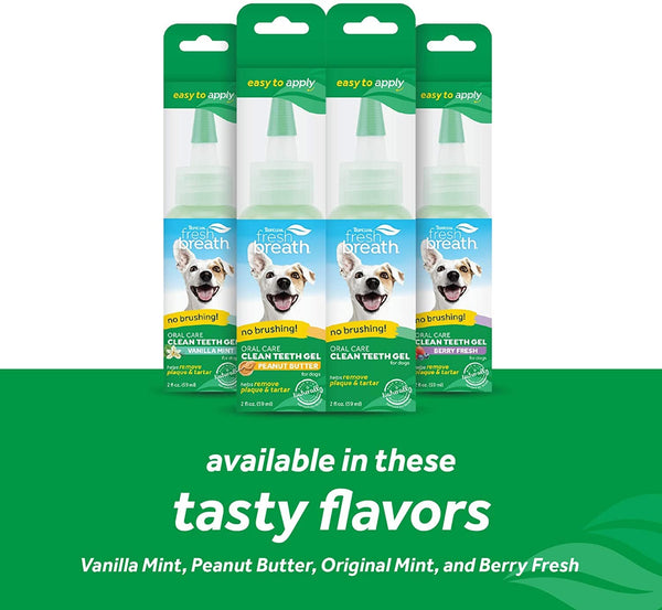 TropiClean - Oral Care Gel For Dogs With Peanut Butter - PetStore.ae