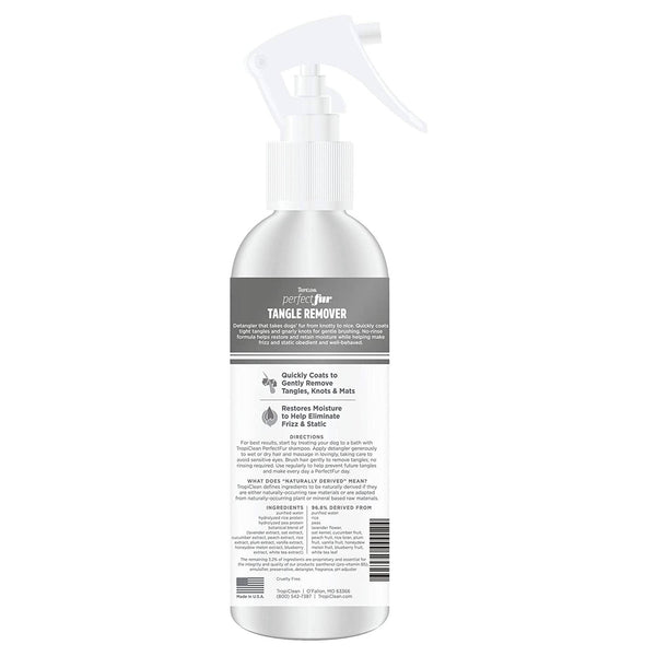 TropiClean - Tangle Remover Spray for Pets - PetStore.ae