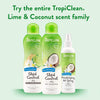 TropiClean - Shed Control Shampoo Lime & Coconut for Pets 335ml - PetStore.ae