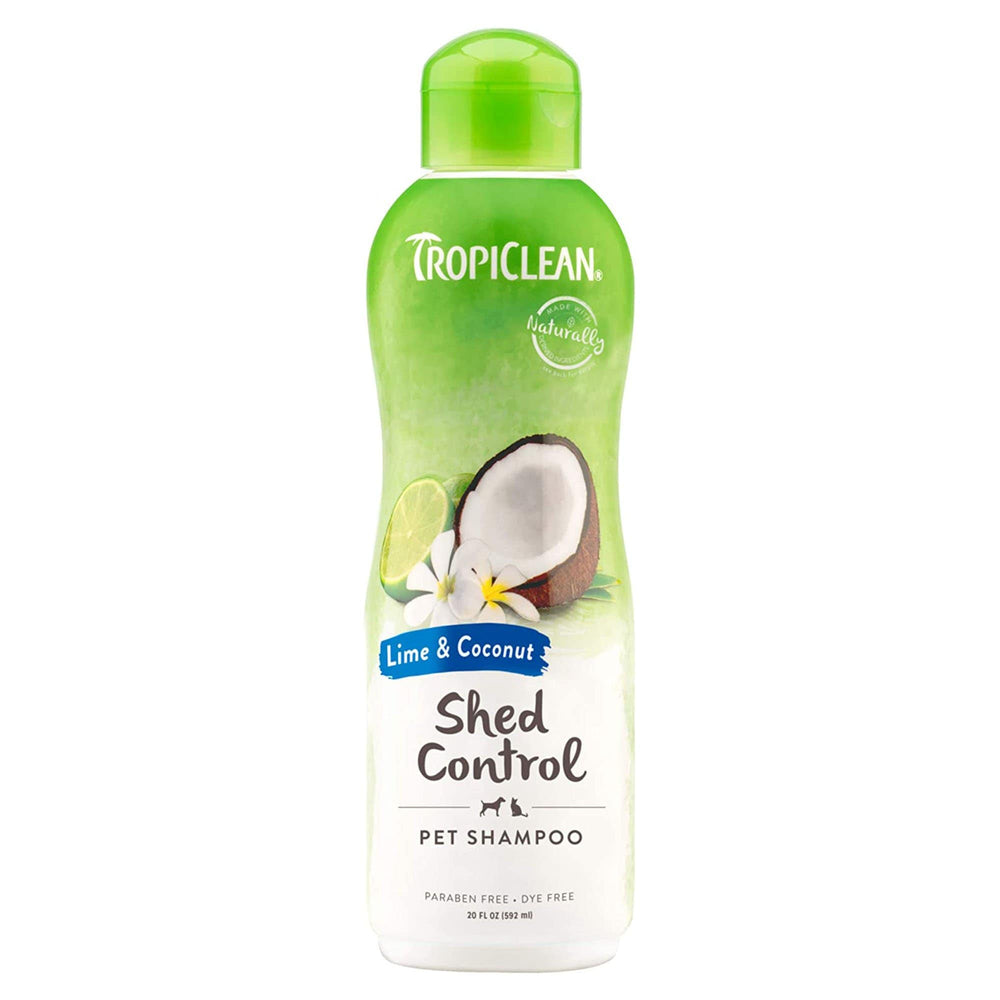 TropiClean - Shed Control Shampoo Lime & Coconut for Pets 335ml