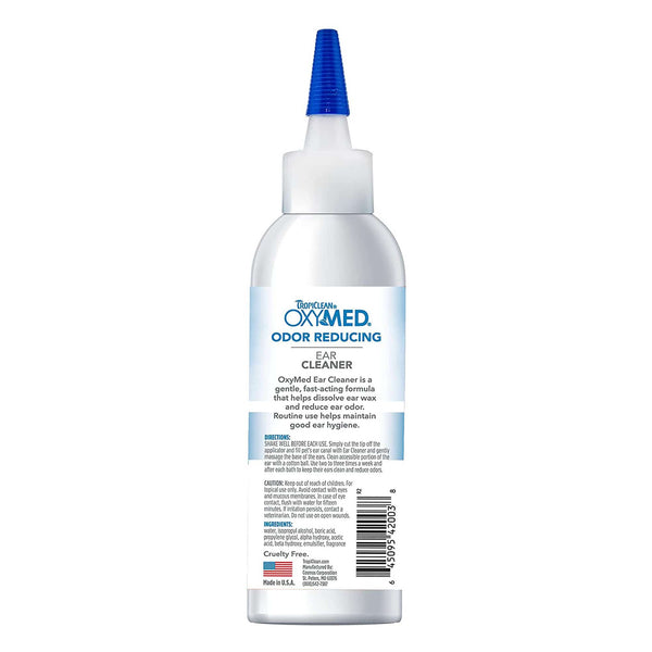 TropiClean - OXYMED Ear Cleaner 4oz - PetStore.ae