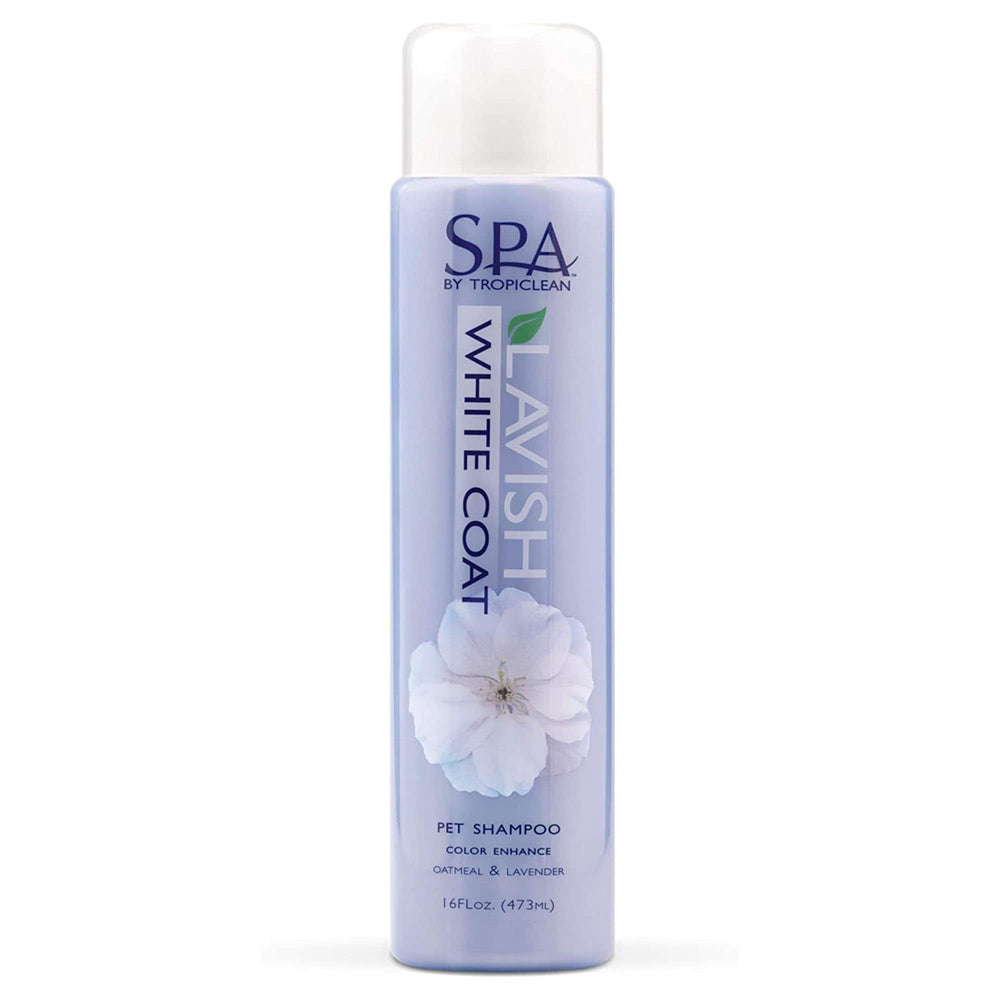 Tropiclean - SPA Lavish White Coat Shampoo for Pets 16oz
