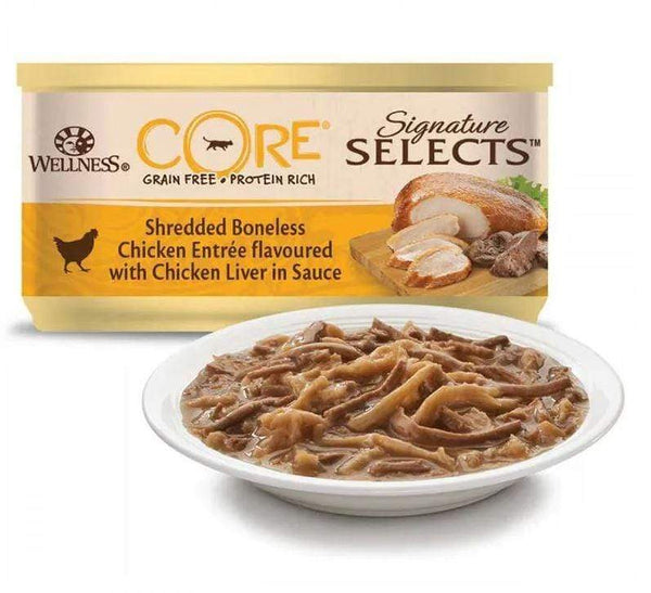 Wellness - Core Signature Selects Shred Chicken /Chicken Liver Sauce - PetStore.ae