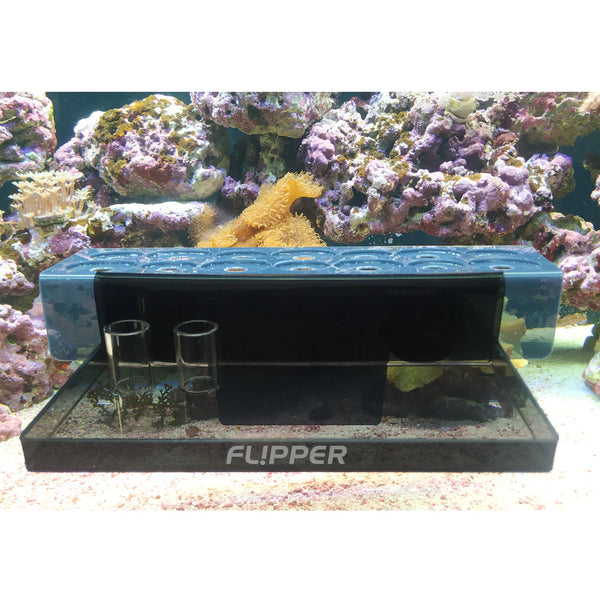 Flipper -  Magnetic Frag Station - Frag Rack with Removeable Shelf - Holds 14 Frags