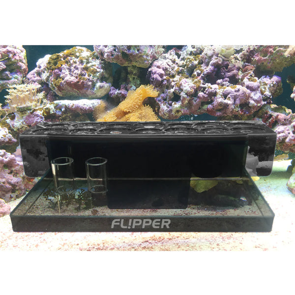 Flipper -  Magnetic Frag Station - Frag Rack with Removeable Shelf - Holds 14 Frags