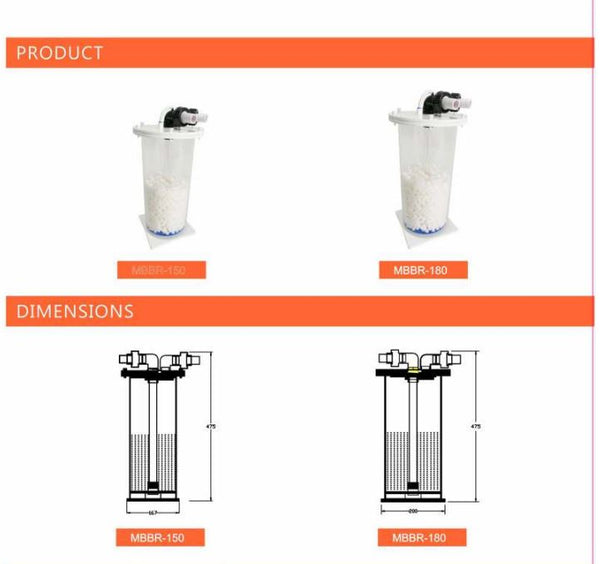 WaveReef - MBBR Moving Bed Biological Reactor