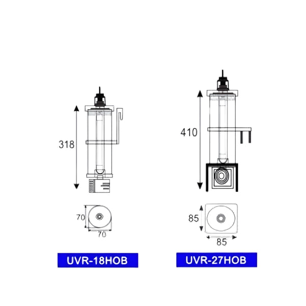 WaveReef - High Output HOB UV Reactors