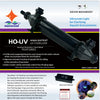 WaveReef HO-UV High-Output UV Sterilizers (18W, 27W, 40W, 90W) for Saltwater & Freshwater Aquariums