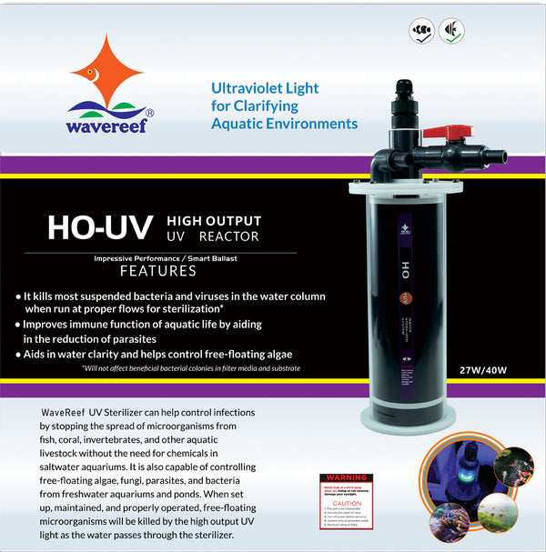 WaveReef High Output Inline UV Reactors