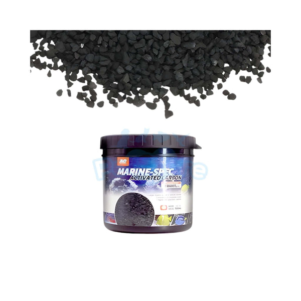 Aqua Clean Aquarium Accessories / Aquarium Biomedia Aqua Clean Marine-Spec Activated Carbon 500ml – Ultra-Low Phosphate Carbon for Reef Aquariums
