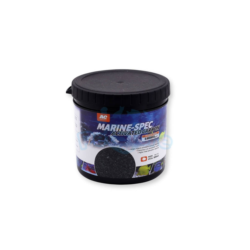 Aqua Clean AC Marine-Spec Activated Carbon 500ml – Ultra-Low Phosphate Carbon for Reef Aquariums