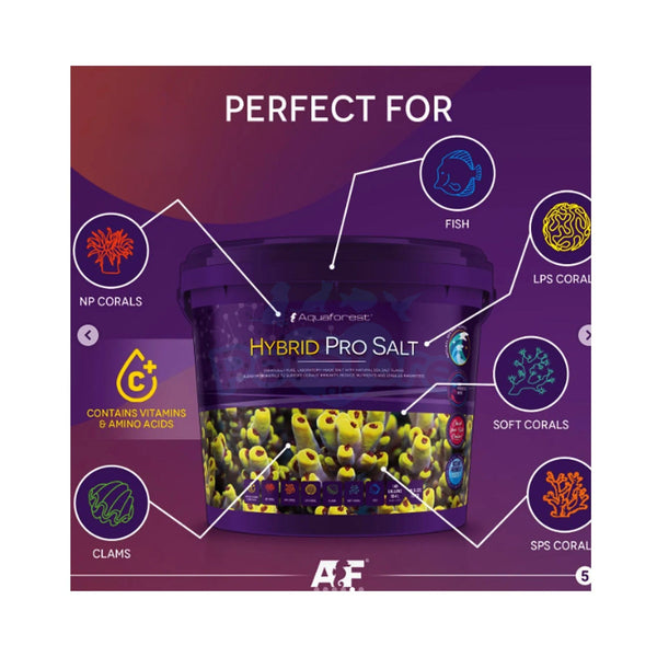 Aquaforest Aquaforest Hybrid Pro Salt – Most Advanced Marine Salt for SPS & LPS Corals