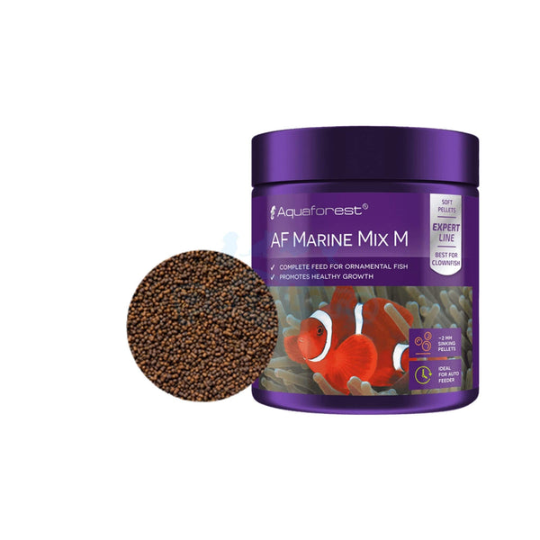 Aquaforest Fish and Coral Food M (2 mm) Aquaforest AF Marine Mix – High-Protein Granulated Food for Carnivorous Marine Fish