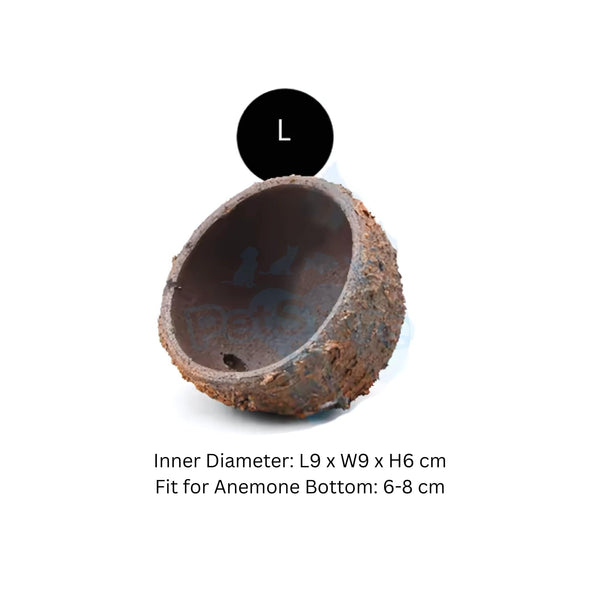 Aquarium System Solution Aquarium Accessories / Anemone Nest Large – Inner Diameter: L9 x W9 x H6 cm | Fits anemone base: 6–8 cm Aquarium System Solution (ASS) Anemone Nest Holder