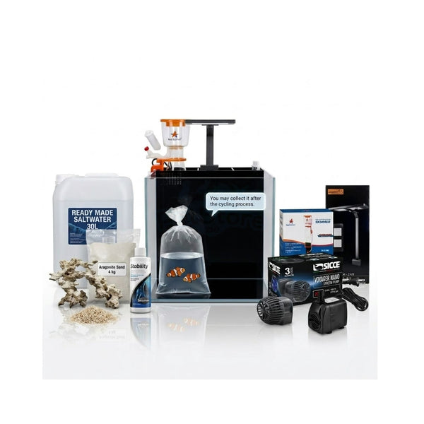 Aquarium System Solution Aquatics / Aquarium Tanks Option 2: The Plug & Play Smart Reef Bundle Aquarium System Solution - Nano Aquarium MFT-300 – The Ultimate All-In-One Luxury Pico Reef