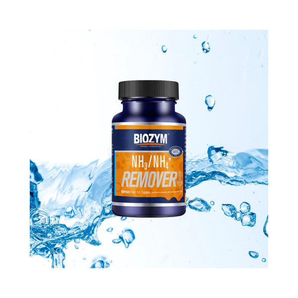 Biozym Additives & Supplements / Aquarium Water Treatments Biozym NH3/NH4+ Remover – Professional Ammonia Control Capsules (50 Tablets)